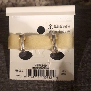 Trifari Jewelry - Silver, Pearl and diamond clip on earrings Trifari Jewelry - Silver, Pearl and diamond clip on earrings